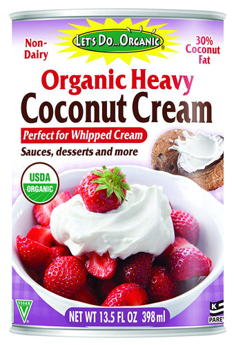Crème de coco épaisse biologique - Let’s do organic