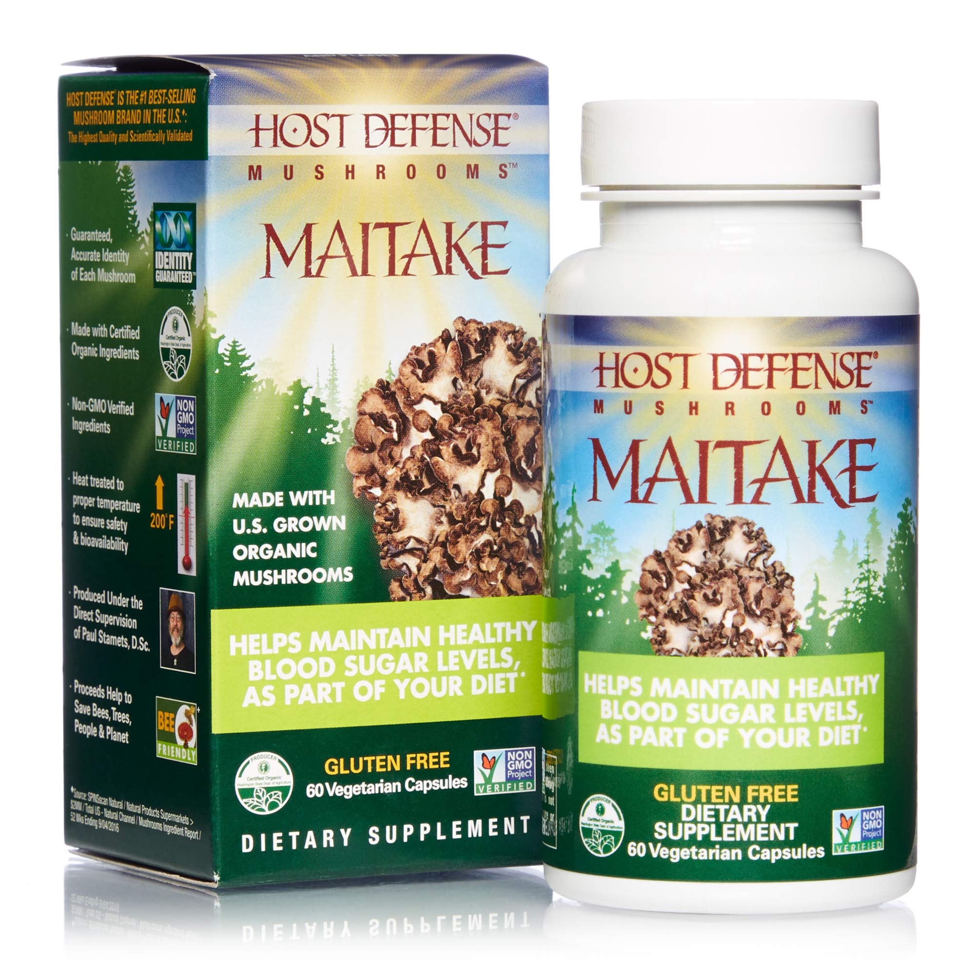 Maitake aide à maintenir de sains niveaux glycémiques - Host Defense