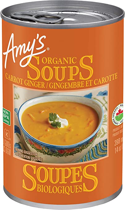 Soupe de carottes et gingembre - Amy’s