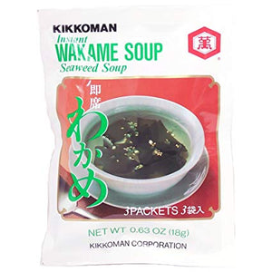 Soupe instantanée aux algues wakame - Kikkoman