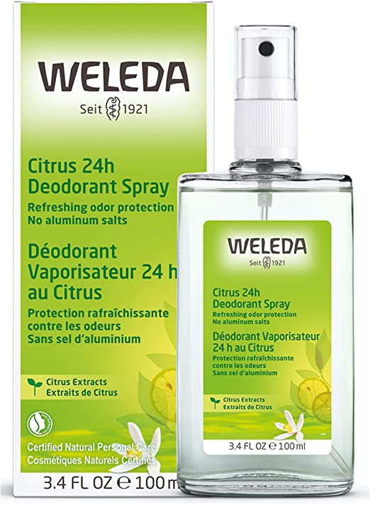 Déodorant naturel vaporisateur au citrus - Weleda