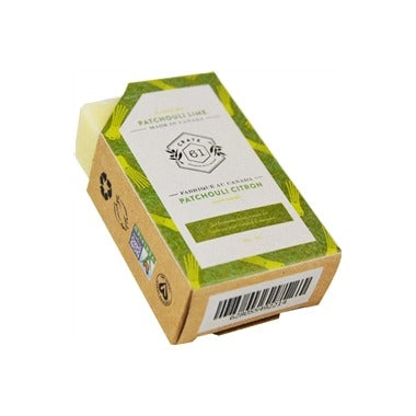 Savon de castille fait au canada au patchouli et citron - Crate 61 Organics