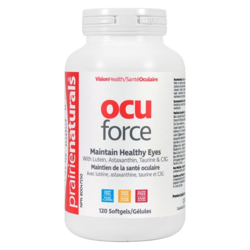 Ocu Force maintien de la santé oculaire - Prairies Naturals