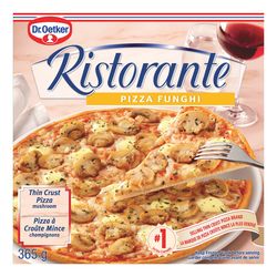 Pizza à croûte mince aux champignons surgelée, Ristorante - Dr. Oetker