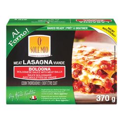 Lasagne à la viande avec sauce crémeuse bolognaise - O Sole Mio