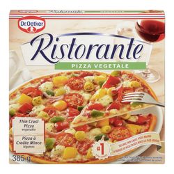 Pizza à croûte mince aux légumes surgelée, Ristorante - Dr. Oetker