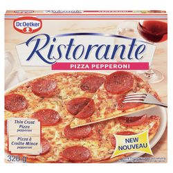 Pizza à croûte mince au pepperoni surgelée, Ristorante - Dr. Oetker