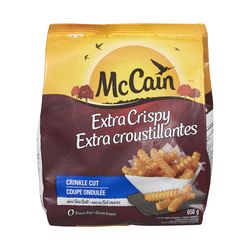 Frites extra croustillantes coupe ondulée surgelées - McCain