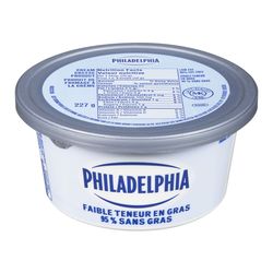 Fromage à la crème faible en teneur de gras - Philadelphia