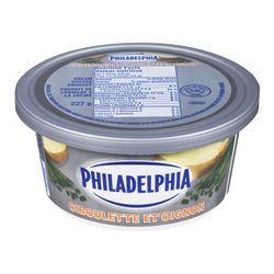 Fromage à la crème ciboulette et oignon - Philadelphia