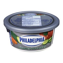 Fromage à la crème aux légumes potagers - Philadelphia