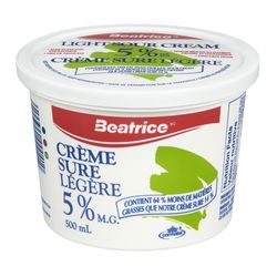 Crème sure légère 5 % - Beatrice
