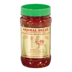 Pâte de piment rouge Sambal Oelek - Huy Fong