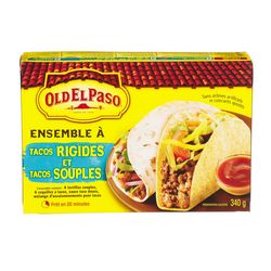 Ensemble à tacos rigides et souples - Old El Paso