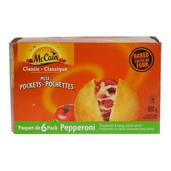 Pizza Pochettes™ classiques au pepperoni - McCain