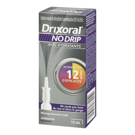 Drixoral no drip décongestant nasal avec hydratants - Drixoral