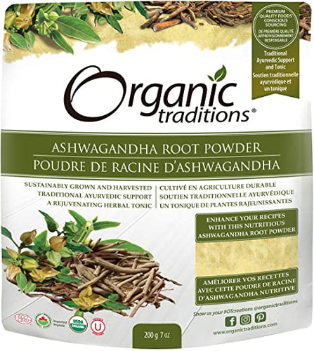 Poudre de racine d’ashwagandha - Organic Traditions