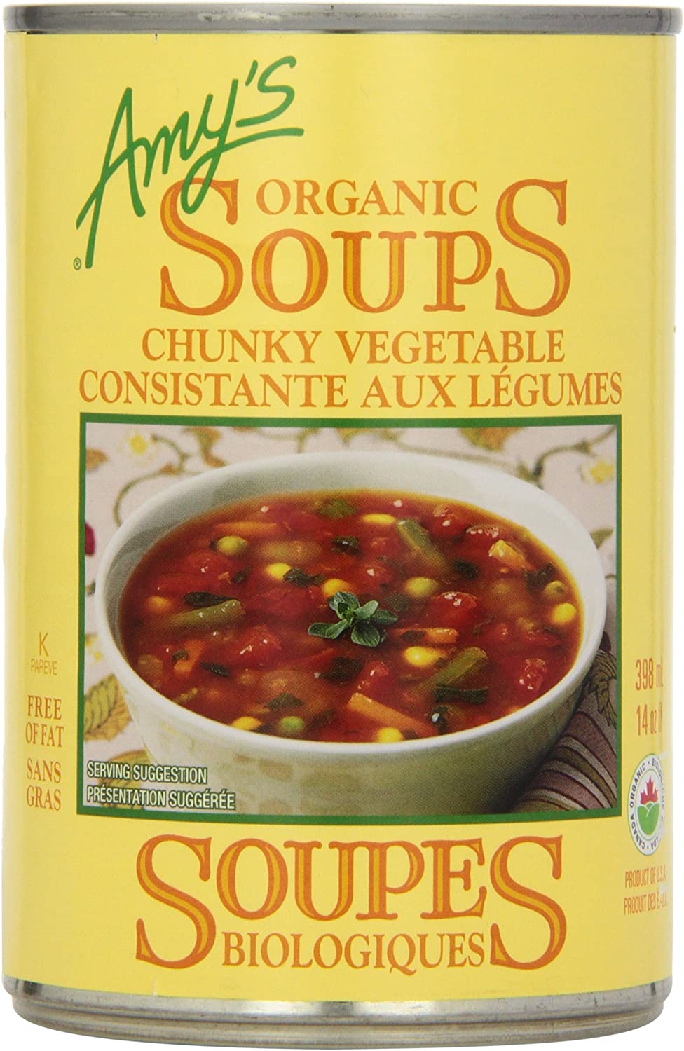 Soupe bio consistante aux légumes - Amy’s