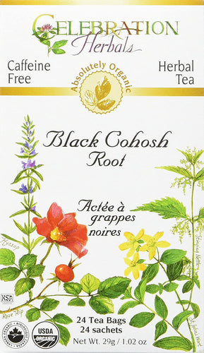 Thé bio à l’actée à grappes noires sans cafféine - Celebration Herbals
