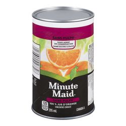 Jus d'orange sans pulpe concentré surgelé - Minute Maid