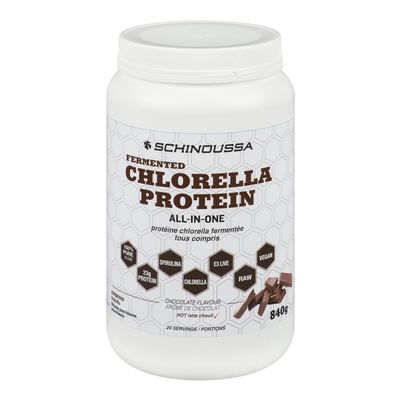 Protéine de Chlorella fermentée - Chocolat - Schinoussa 