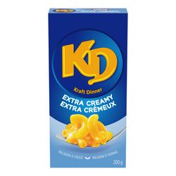Macaroni et fromage extra crémeux - 200 g - Kraft Dinner