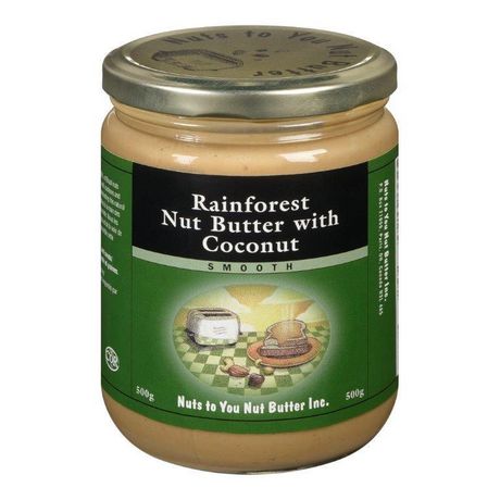 Beurre de noix de la forêt tropicale et noix de coco - Nuts to You Nuts Butter