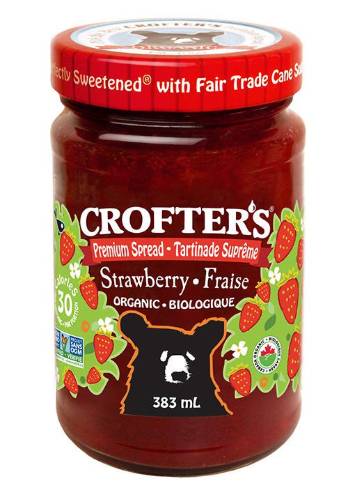 Tartinade suprême de fraises - Crofter’s