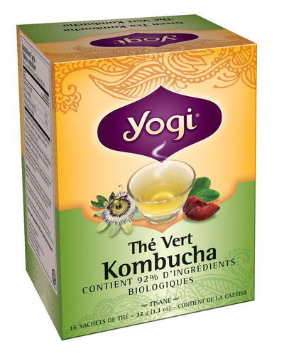 Thé vert au kombucha - Yogi