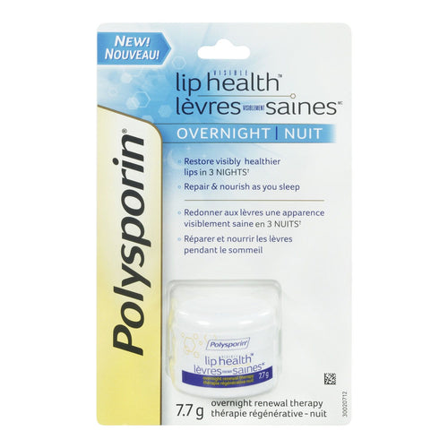 Crème pour les lèvres visiblement saines, nuit - Polysporin