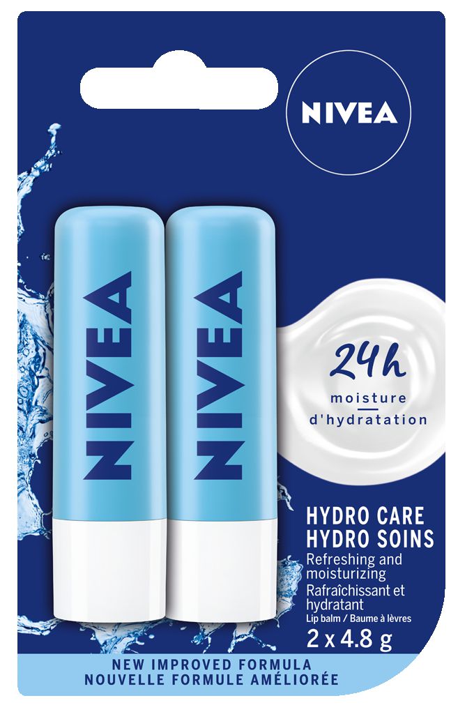 Baume à lèvres Nivea duo pack - 24h d'hydratation - Nivea