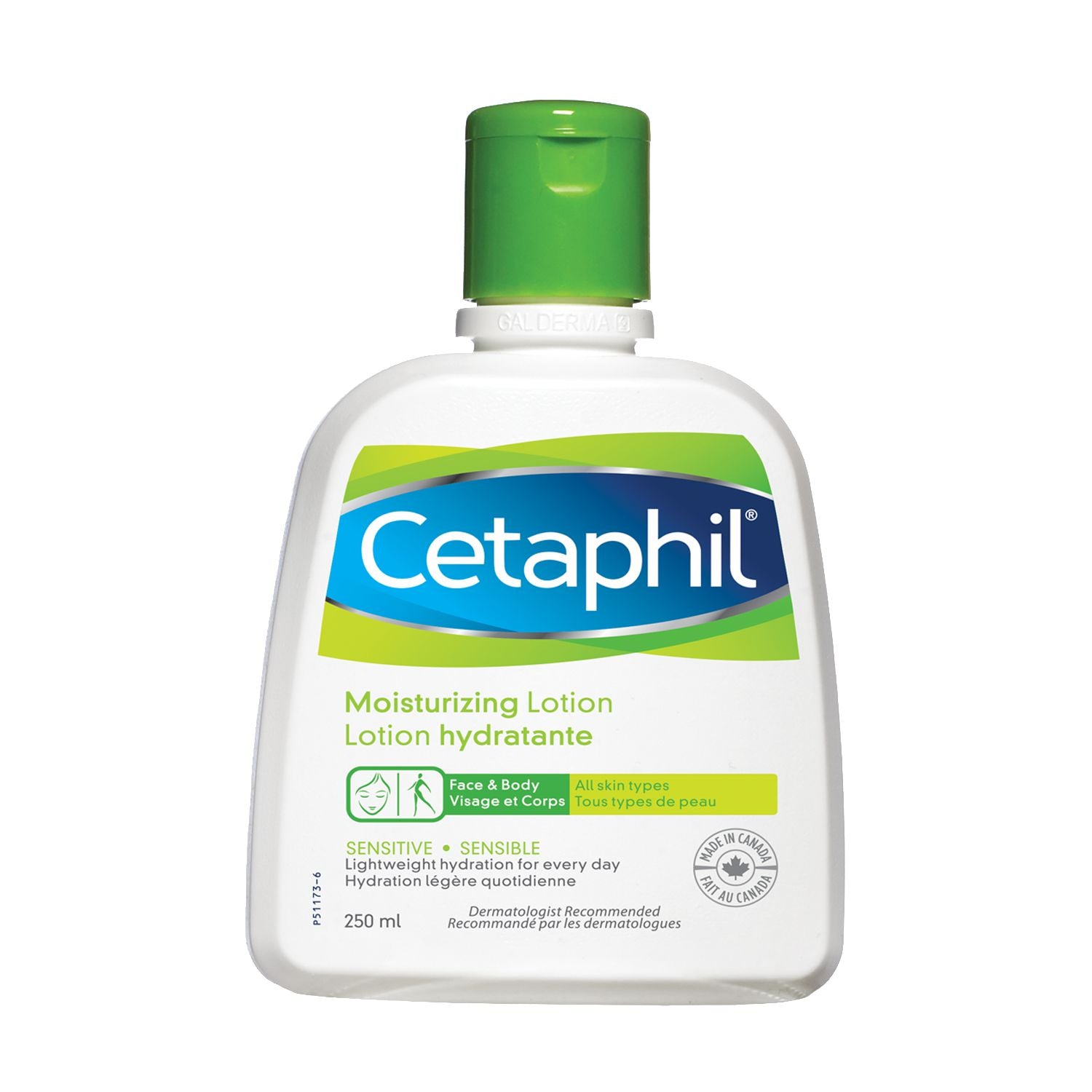 Lotion hydratante visage et corps sensible - tous types de peaux - Cetaphil
