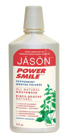 Rince bouche naturel à la menthe poivrée - Jason