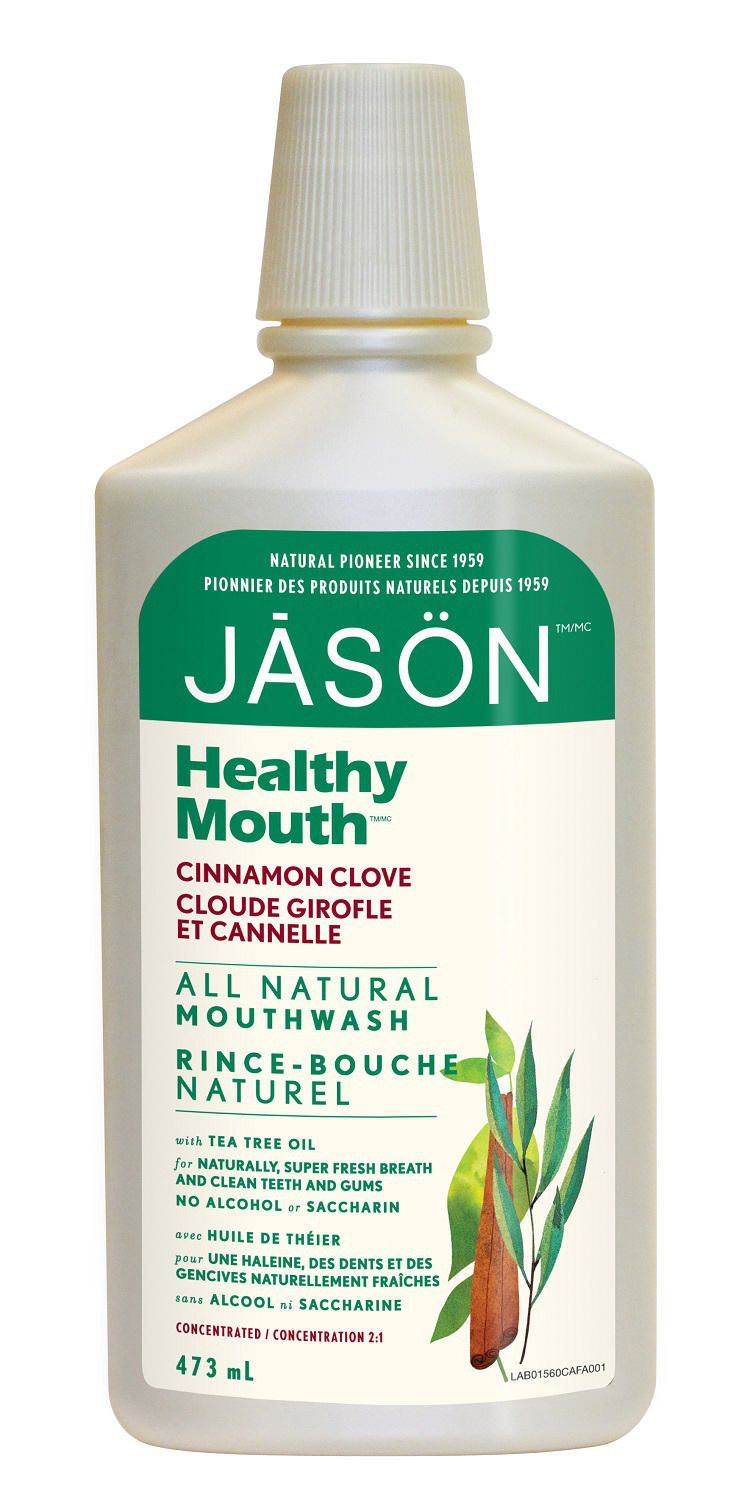 Rince bouche naturel à la cannelle et clou de girofle - Jason