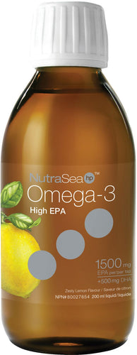 NutraSea Oméga-3 AEP élevé - Saveur de citron - Nature's Way