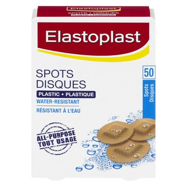 Elastoplast, pansement en disque, résistants à l'eau - Elastoplast