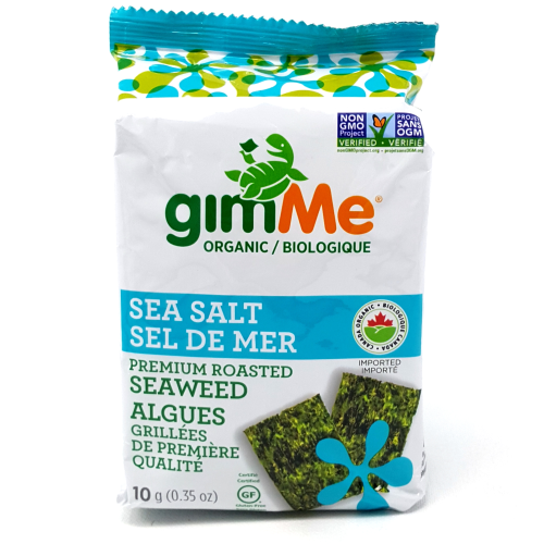 Algues grillées biologiques de première qualité (sel de mer) - gimMe
