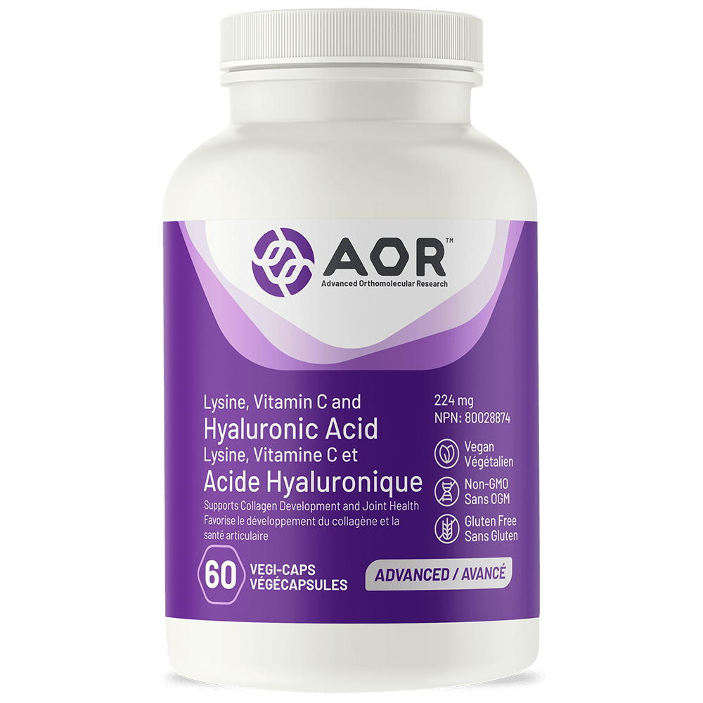 Lysine, vitamine C et acide hyaluronique - AOR