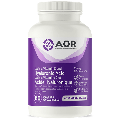 Lysine, vitamine C et acide hyaluronique - AOR