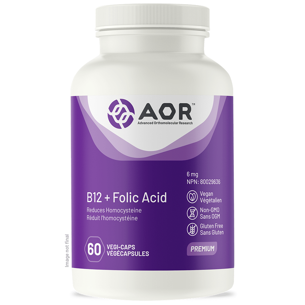Vitamine B12 + acide folique - AOR