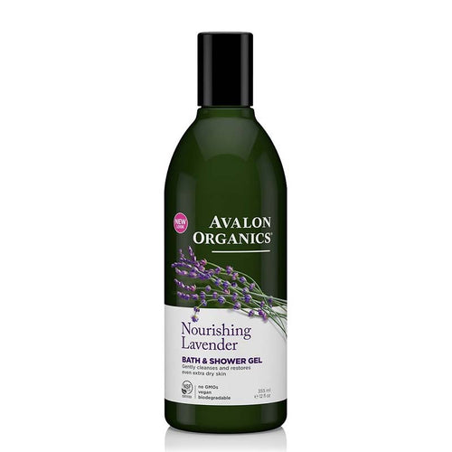 Gel bain et douche bio à la lavande - Avalon Organics