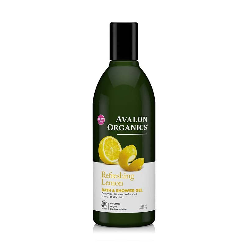 Gel bain et douche bio au citron - Avalon Organics