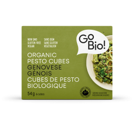 Cubes de pesto biologique génois  (sans ogm, sans gluten, vegan) 