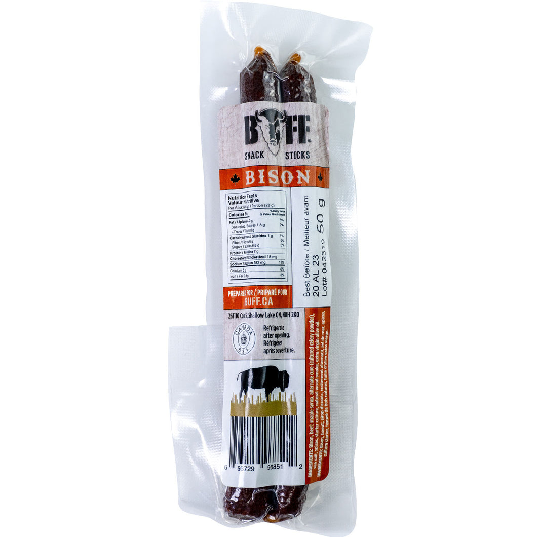 Meat snack bison stick - Buff