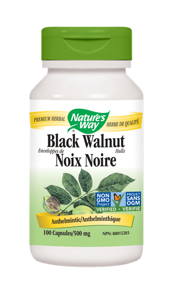 Enveloppes de noix noire - Nature’s Way