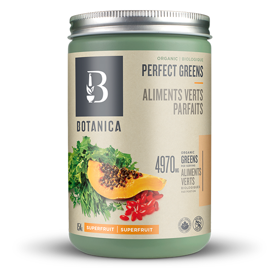 Aliments verts parfaits - Saveur superfruit - Botanica