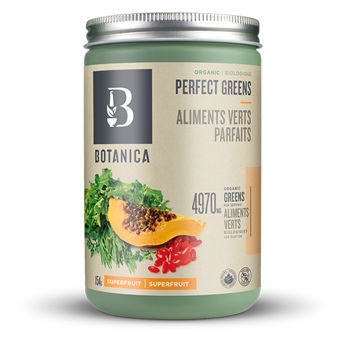 Aliments verts parfaits - Saveur superfruit - Botanica