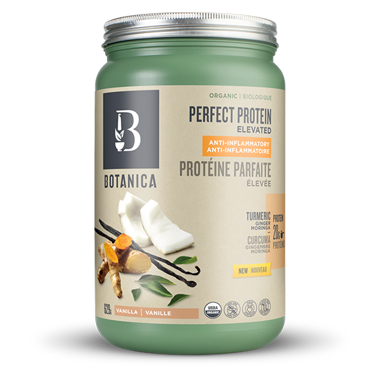 Protéine parfaite bio, anti-inflammatoire à la vanille - Botanica