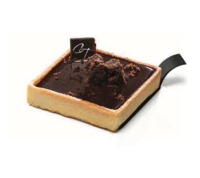 Tarte Individuelle  Chocolat noir - Carrément tarte
