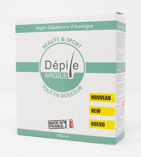 Argile dépilatoire d’Auvergne - Dépile Argile